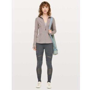 Lululemon Wunder Under High-Rise Tight Mix & Mesh 28", Melanite Grey | Size 4